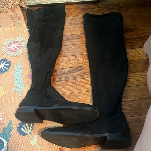 Marc fisher over the knee flat suede boots - Picture 4 of 7